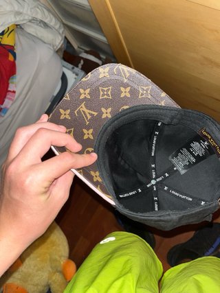 Gorra Louis Vuitton Negra y Marrón