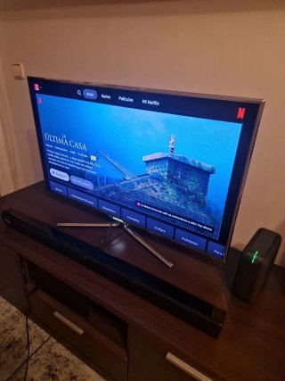 TV Samsung 40 + Barra Sonido