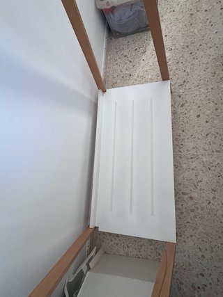 Burro perchero madera y metal