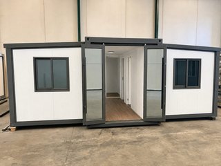 Caseta Modular Gris y Blanca