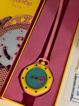 Swatch Royal Pop OTG Roz Audemars Piguet