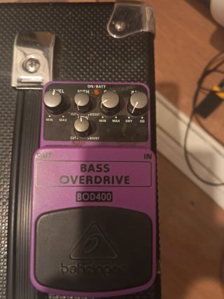 Behringer BOD400 Bass Overdrive Pedal