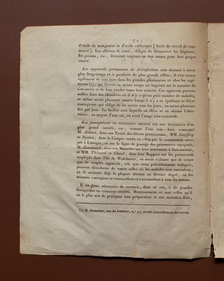 1812 CONTAGIOS: ANTIGUO DOCUMENTO OFICIAL FRANCÉS