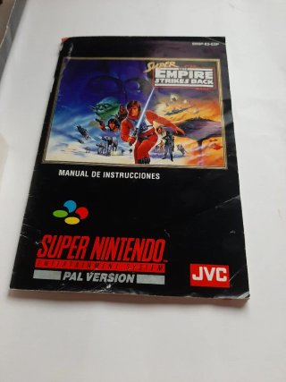 Super Star Wars Empire Strikes Back SNES PAL Esp