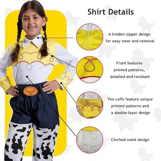 Disfraz Vaquera 10-12 años | Traje Jessie Woody