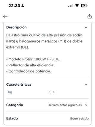 Lote 3 Equipos Iluminación Pure Light Proton no en