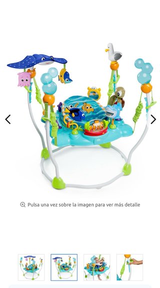 Saltador para bebé Buscando a Nemo