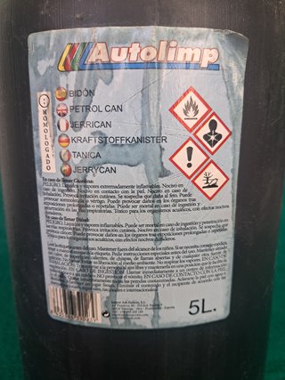 Bidón Gasolina 5L