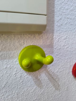 Percheros Ikea Azul Plástico