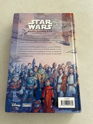 Star Wars, La saga completa tapa dura