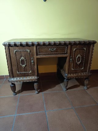 Escritorio Antiguo Castellano 1930-1950