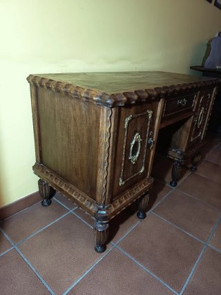Escritorio Antiguo Castellano 1930-1950