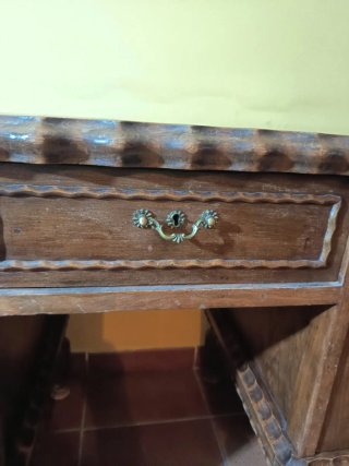 Escritorio Antiguo Castellano 1930-1950