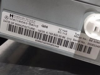 Sistema audio / radio cd MERCEDES-BENZ CLASE A