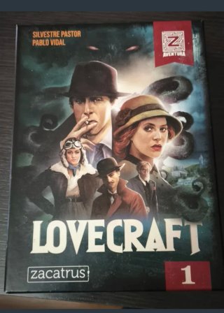 Juego de mesa aventura z Lovecraft