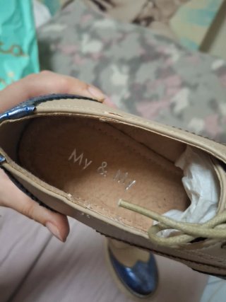 Scarpe donna beige/blu n.37