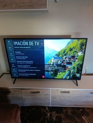 Televisor LG Smart TV 55 Negro/Azul
