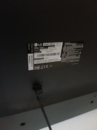 Televisor LG Smart TV 55 Negro/Azul