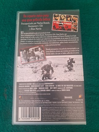 VHS El Baile de los Malditos (The Young Lions)