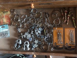 Lote accesorios ferretería
