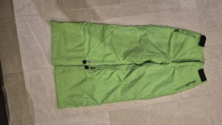 Pantalón de esquí verde para niñas/os de 10-12 año
