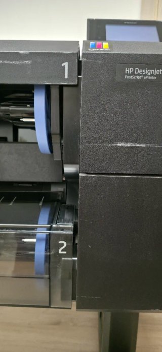 Plotter HP Negro/Gris
