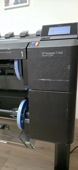 Plotter HP Negro/Gris