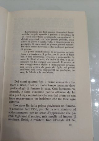 Diario d'un padre di Giovanni Mosca edito Rizzoli