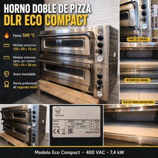 Horno Pizza Profesional DLR Eco Compact