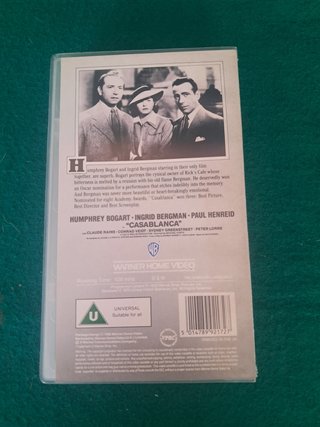 Casablanca VHS - The Bogart Collection