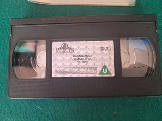 Casablanca VHS - The Bogart Collection