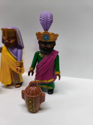 3 Reyes Magos Playmobil con Accesorios