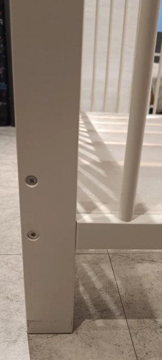 Cuna bebé Ikea blanca + colchón