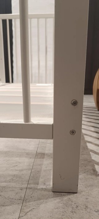 Cuna bebé Ikea blanca + colchón
