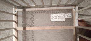 Cuna bebé Ikea blanca + colchón