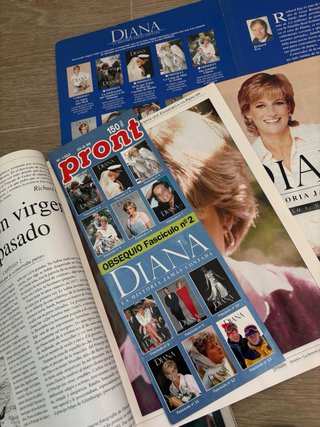 Colección Lady Di revista Pronto 1998 Diana