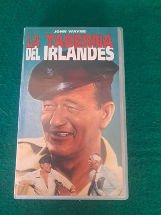 VHS La Taberna del Irlandés John Wayne