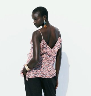 Top Zara floral