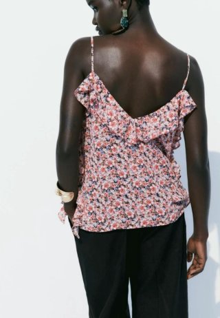 Top Zara floral