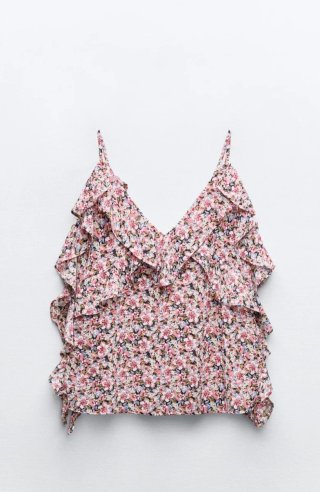 Top Zara floral