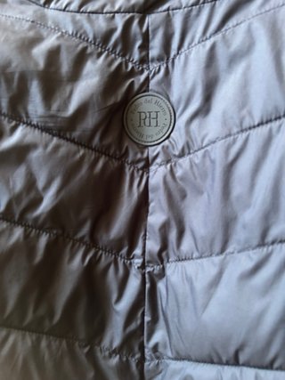 Chaqueta azul y blanca