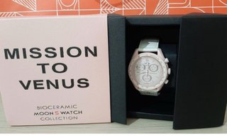 Swatch x Omega Mission to Venus - Rosa