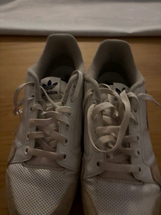 Zapatillas Adidas Hombre Beige/Blanco
