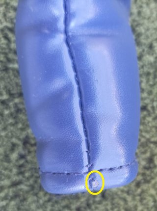 headcover "Blue Sky Golf Rental" para putter Golfe