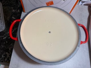 Olla Le Creuset Hierro Fundido 28cm Roja