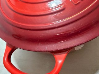 Olla Le Creuset Hierro Fundido 28cm Roja