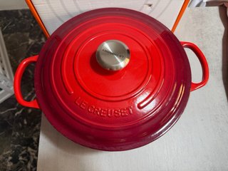Olla Le Creuset Hierro Fundido 28cm Roja