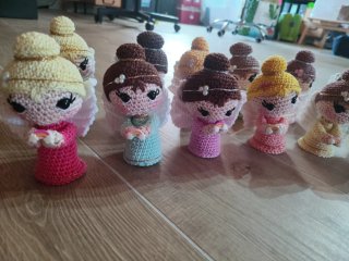 Angioletti amigurumi fatti a mano