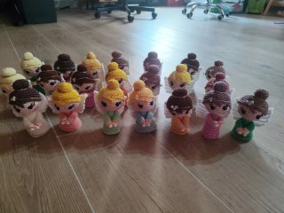 Angioletti amigurumi fatti a mano
