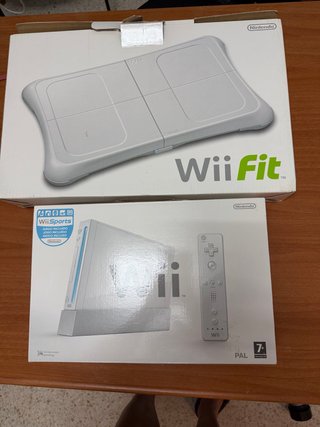 Nintendo Wii + Wii Fit Balanza
